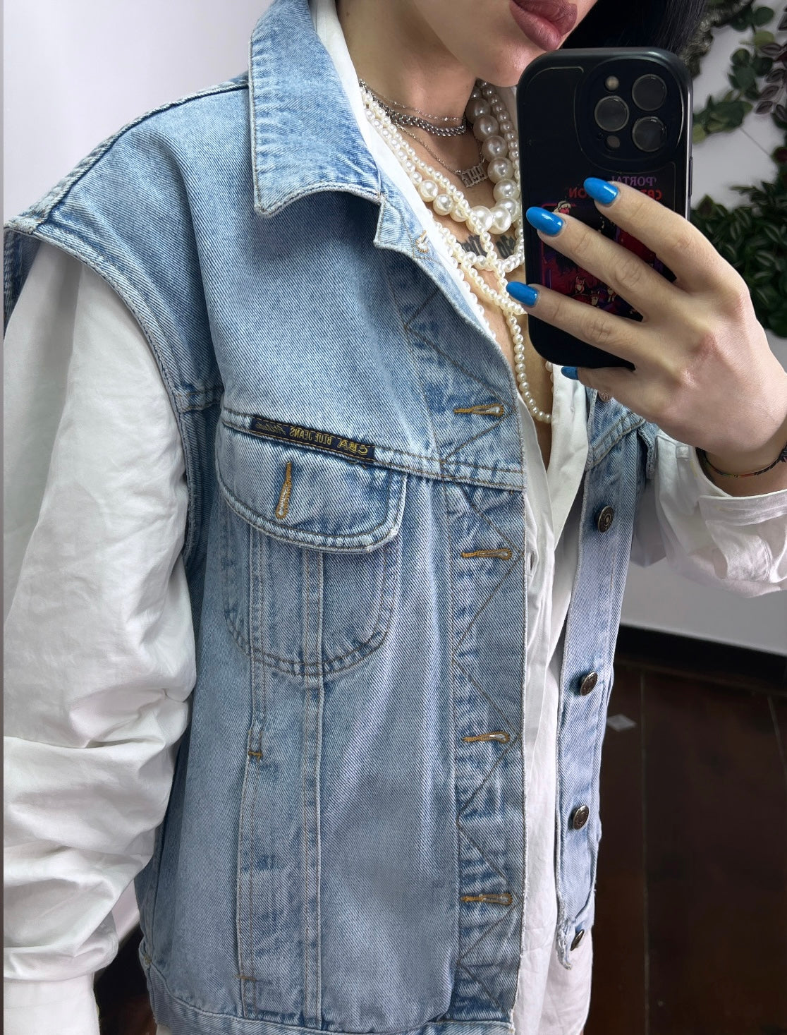 Gilet denim Carrera